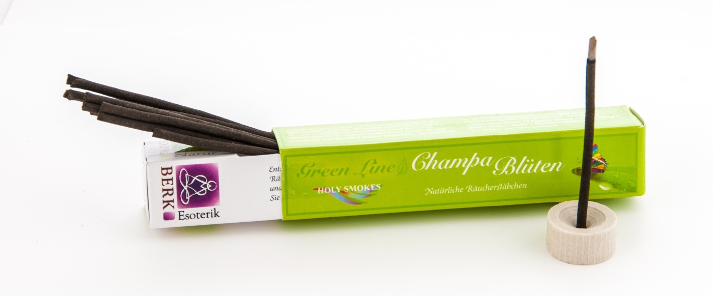 Champa Blüten - Green Line Räucherstäbchen