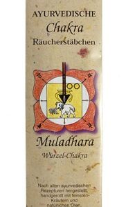 Wurzelchakra - Räucherstäbchen Chakra Line