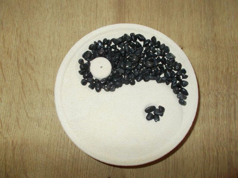 Yin - Yang - Räucherstäbchenhalter