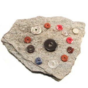 Donuts - verschiedene Mineralien