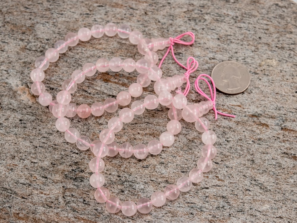 Rosenquarz Armband