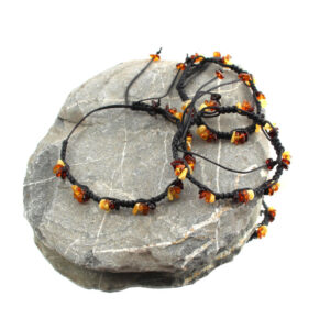 Bernsteinarmband - Shambala