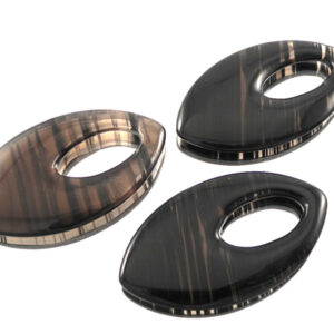 Lamellenobsidian Marquise Anhänger