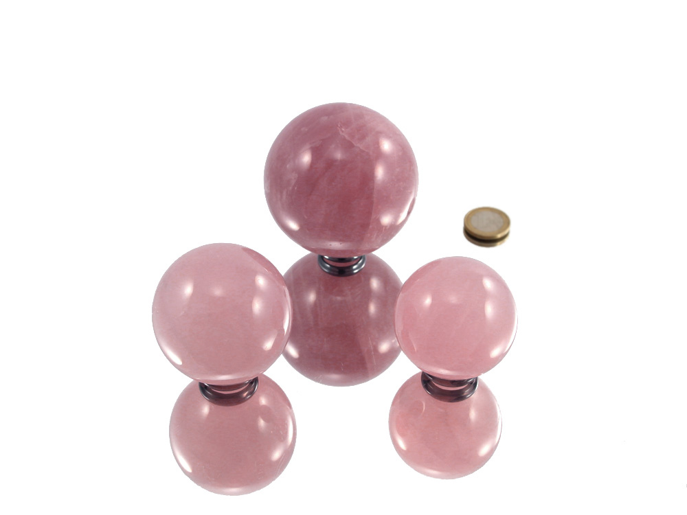 Rosenquarz Kugel 7cm