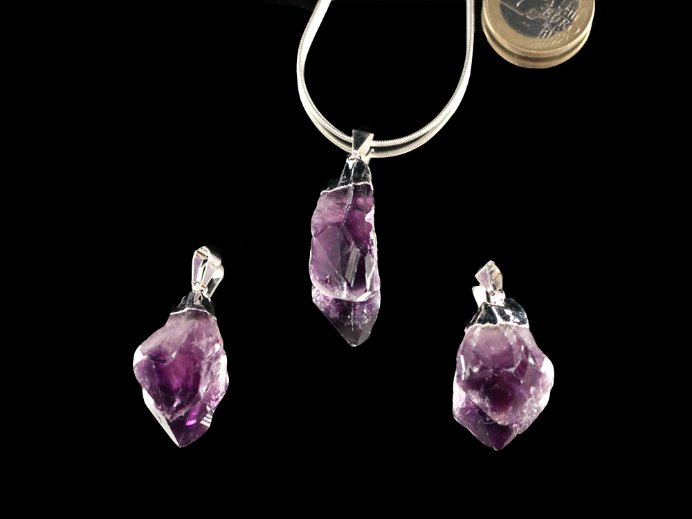 Amethyst - Anhänger 925 silber