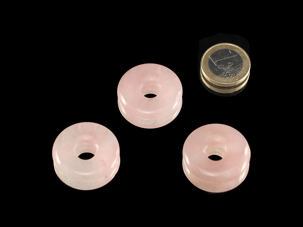 Rosenquarz Donut 3cm