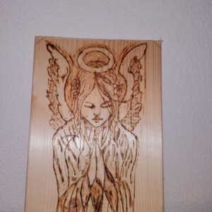 Holztafel mit verschiedenen Motiven - Handarbeit, gebrannt